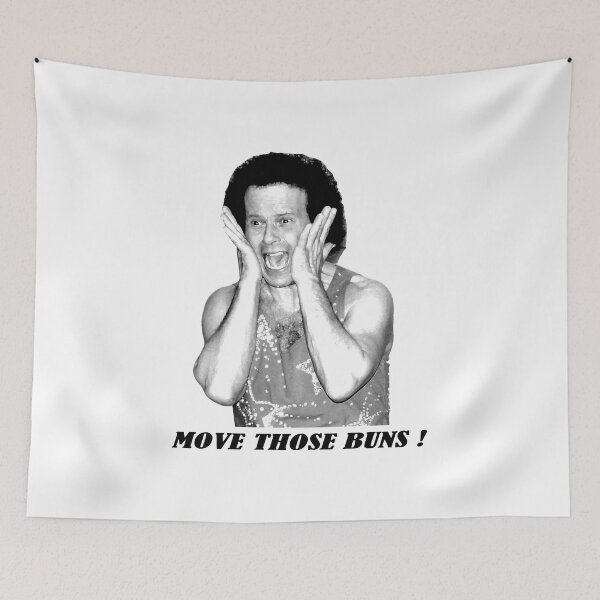 Item preview, Mens My Favorite Richard Simmons Move Those Buns Fanart Gifts Music Fans designed and sold by KamrynPurdy.