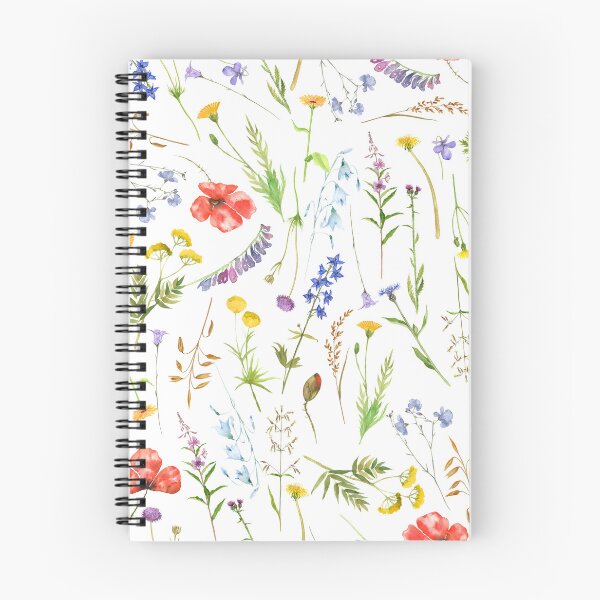 Item preview, Copy of colorful hand drawn watercolor wildflower pattern - single layer designed and sold by UtArt.