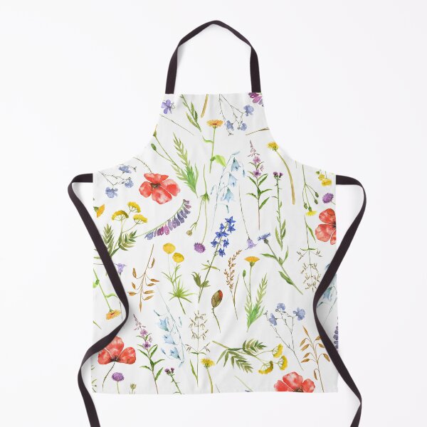 Item preview, Copy of colorful hand drawn watercolor wildflower pattern - single layer designed and sold by UtArt.