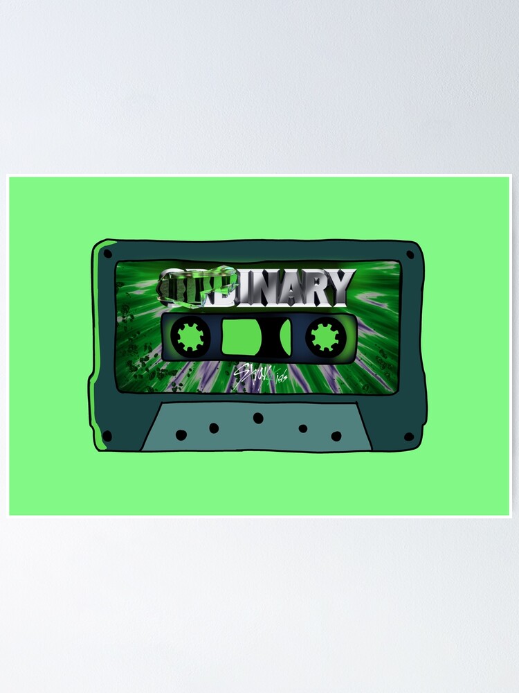 "STRAY KIDS ODDinary Retro Cassette Tape" Poster for Sale by