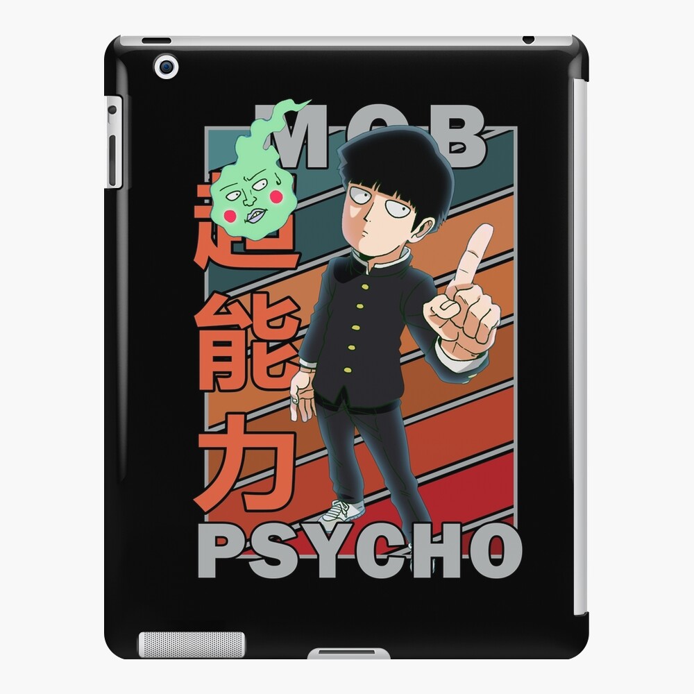 Shigeo Kageyama Mob Psycho 100 Mobu Saiko Hyaku Vintage Color Palette Design Ipad Case And Skin 6436