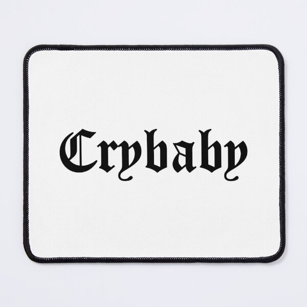 Item preview, "Crybaby" Old English Lettering designed and sold by by-ariel24.