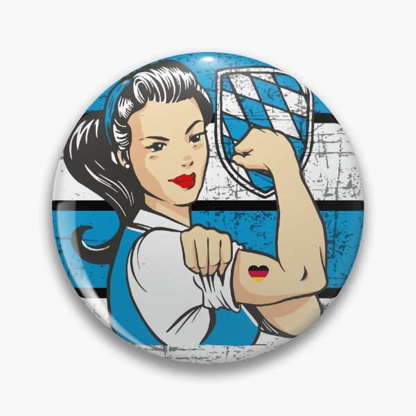 Item preview, Bavaria Shirt Bavarian Madl designed and sold by Innsbrucker.