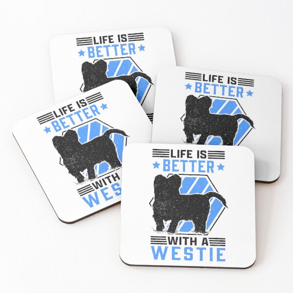Item preview, Better with West Highland White Terrier Westie designed and sold by madgrfx.