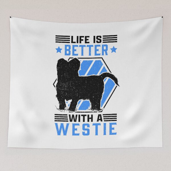 Item preview, Better with West Highland White Terrier Westie designed and sold by madgrfx.