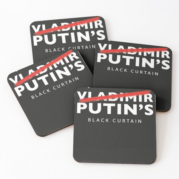 Artikelvorschau, Putins schwarzer Vorhang des schwarzen Denkens entworfen und verkauft von unREST-design.
