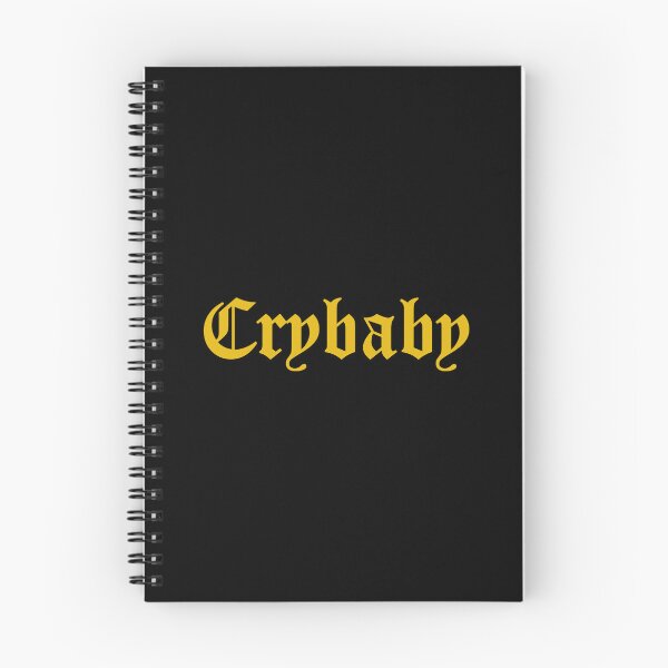 Item preview, "Crybaby" Old English Lettering designed and sold by by-ariel24.