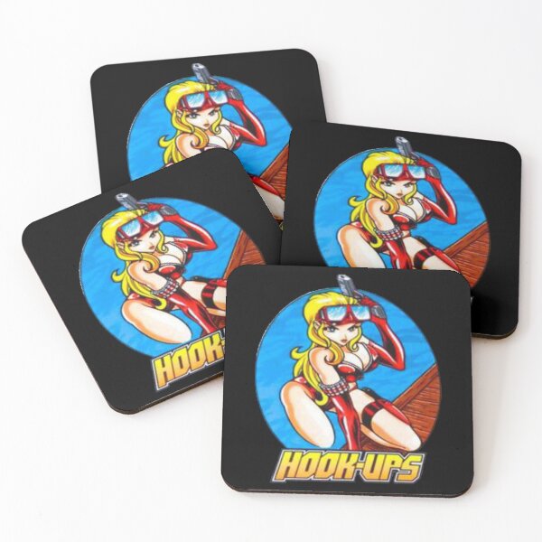 Item preview, Vintage Anime Girl Hook Ups Skate Brand Girls Cartoon Hookups Hook-Ups Sexy Animated Sticker designed and sold by callujohn7.