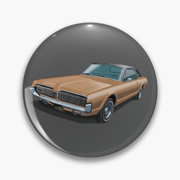 Item preview, 1967 Mercury Cougar in cinnamon frost designed and sold by candc-retro.