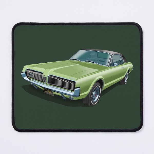 Item preview, 1967 Mercury Cougar in lime frost designed and sold by candc-retro.