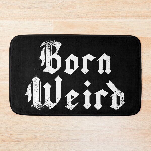 Item preview, "Born Weird" Old English Lettering designed and sold by by-ariel24.