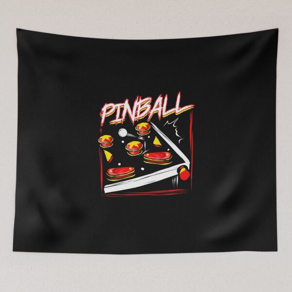Item preview, Pinball Machine Funny Retro Pinball Arcade Game Classic T-Shirt designed and sold by lambstout2.