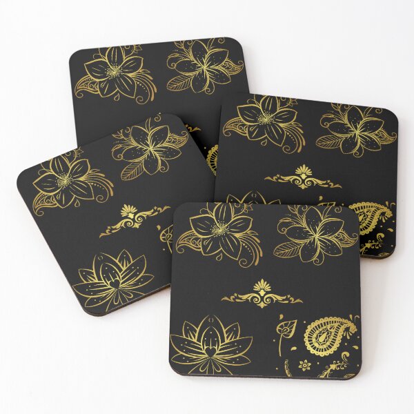 Item preview, Golden flowers  designed and sold by smart271.