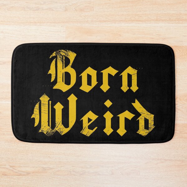 Item preview, "Born Weird" Old English Lettering designed and sold by by-ariel24.
