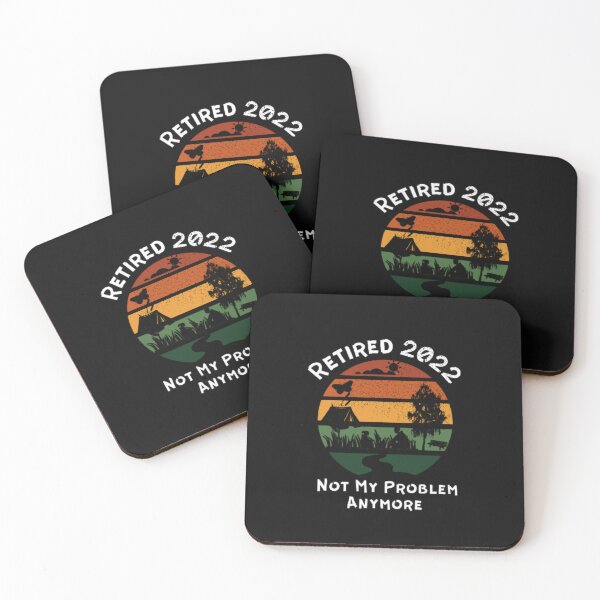 Item preview, Copy of Retired 2022 Not My Problem Anymore Funny Vintage Retirement designed and sold by anas667.