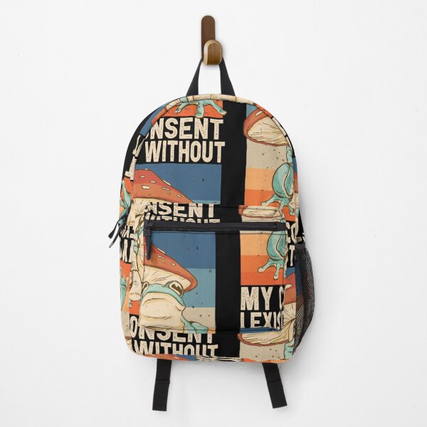 Item preview, I Exist Without My Consent Funny Frog Surreal Meme designed and sold by TARABENNIE01.