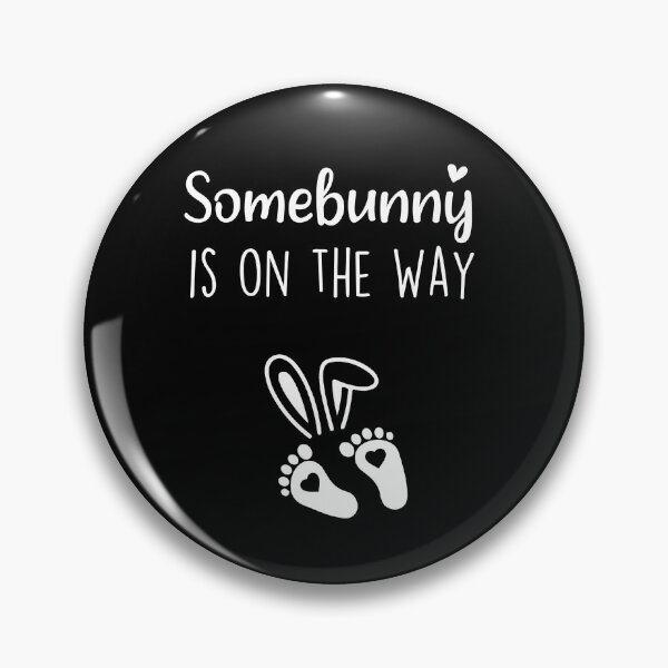 Item preview, Somebunny is on the Way, mama bunny , pregnancy announcement, easter pregnancy, matching Mommy Daddy EST, couples pregnancy announcement  funny sarcastic Rude Offensive saying, designed and sold by joygift369.