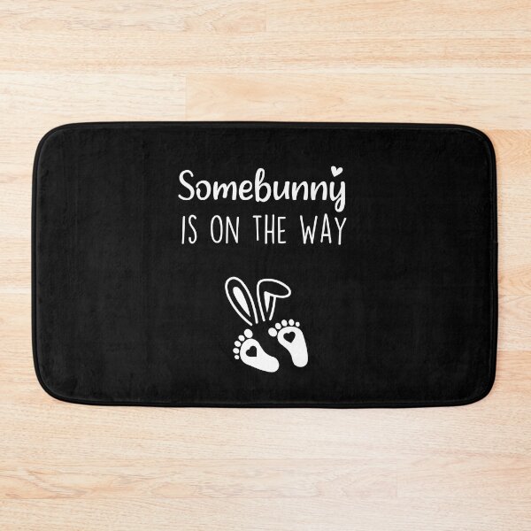 Item preview, Somebunny is on the Way, mama bunny , pregnancy announcement, easter pregnancy, matching Mommy Daddy EST, couples pregnancy announcement  funny sarcastic Rude Offensive saying, designed and sold by joygift369.