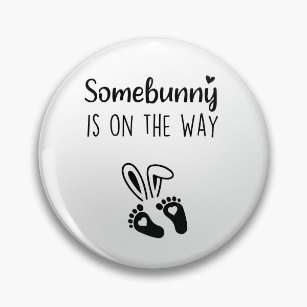 Item preview, Somebunny is on the Way, mama bunny , pregnancy announcement, easter pregnancy, matching Mommy Daddy EST, couples pregnancy announcement  funny sarcastic Rude Offensive saying, designed and sold by joygift369.