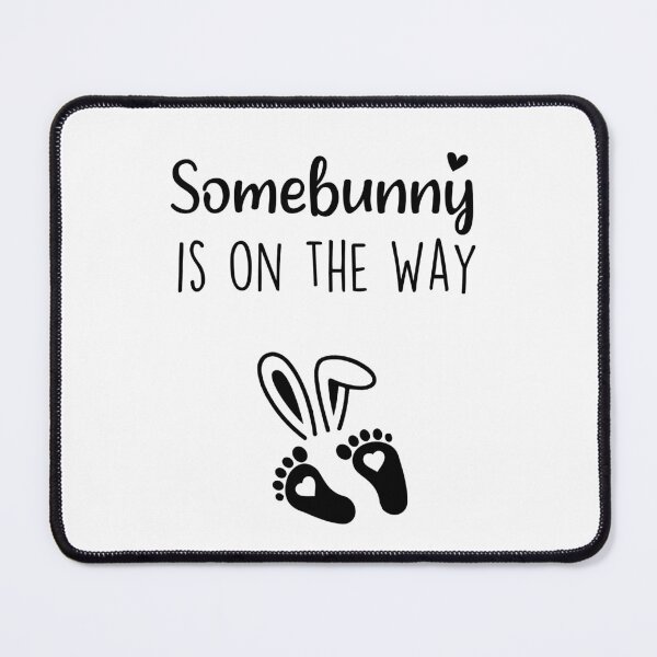 Item preview, Somebunny is on the Way, mama bunny , pregnancy announcement, easter pregnancy, matching Mommy Daddy EST, couples pregnancy announcement funny sarcastic Rude Offensive saying, designed and sold by joygift369.