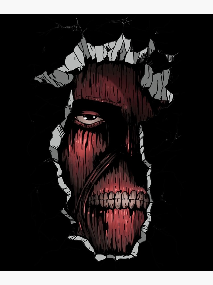"Attack on Titan The Titan inside the Wall Classic ." Poster by