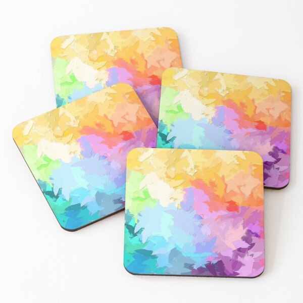 Item preview, Rainbow Abstract texture designed and sold by TheCosmoWest.