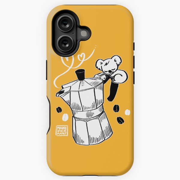 Vista previa del artículo con la obra «café koala», diseñado y vendido por Vierkant.