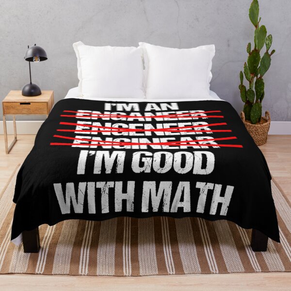 Item preview, I'm Good with Math Graphic Novelty Sarcastic Funny designed and sold by TARABENNIE01.