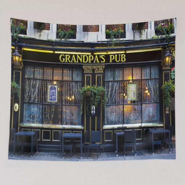 Item preview, Grandpa's Pub designed and sold by Londonimages.