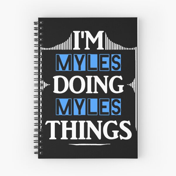 Item preview, I'm Myles Doing Myles Things Funny First Name Gift designed and sold by TARABENNIE01.