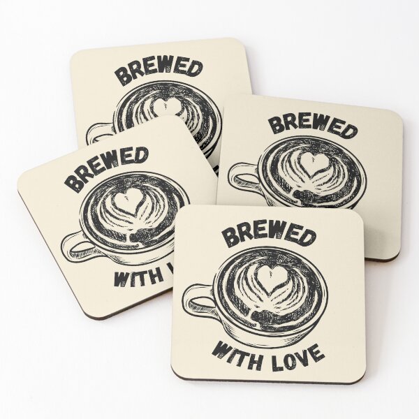 Item preview, Brewed with Love designed and sold by DovbleTrovble.