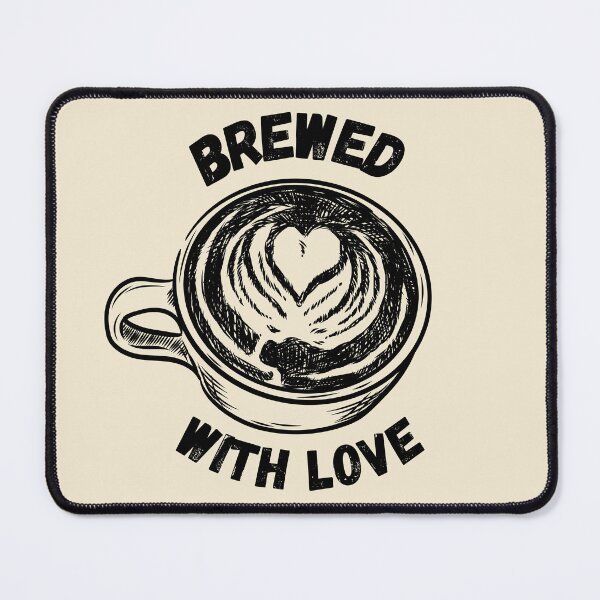 Item preview, Brewed with Love designed and sold by DovbleTrovble.