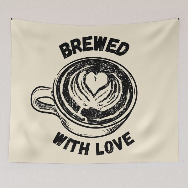 Item preview, Brewed with Love designed and sold by DovbleTrovble.