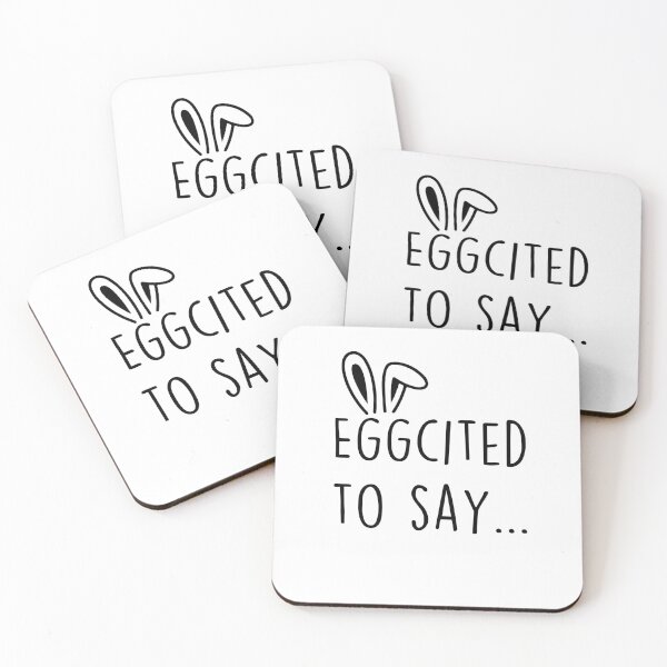 Item preview, eggcited to say.., mama bunny , pregnancy announcement, easter pregnancy, matching Mommy Daddy EST, couples pregnancy announcement  funny sarcastic Rude Offensive saying, designed and sold by joygift369.