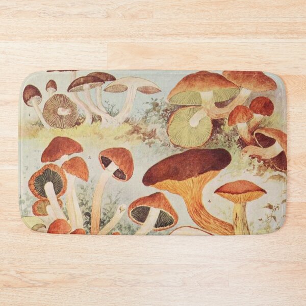 Item preview, Oldish Vintage Mushroom Montage Set #8 designed and sold by Krispsm.