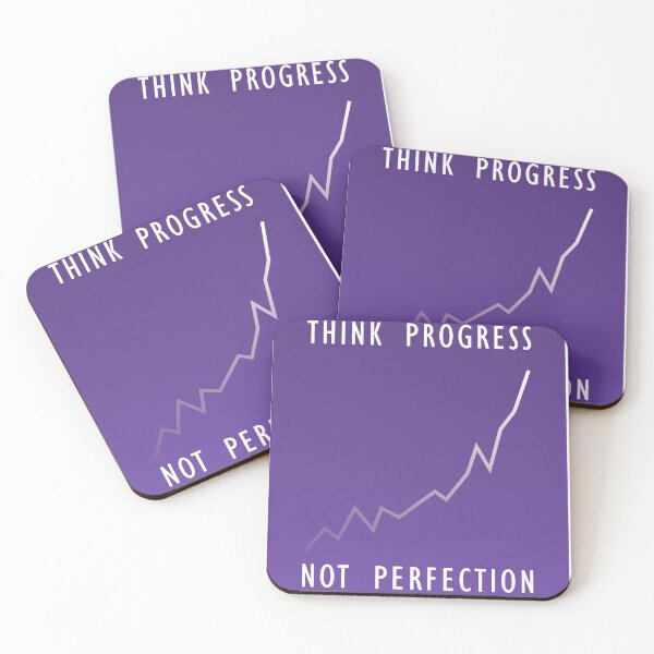 Item preview, Think Progress not Perfection designed and sold by TKsuited.