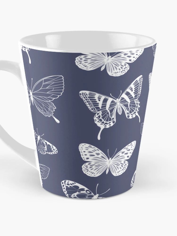 Thumbnail 3 of 4, Coffee Mug, Butterfly Pattern designed and sold by KP-Pattern.