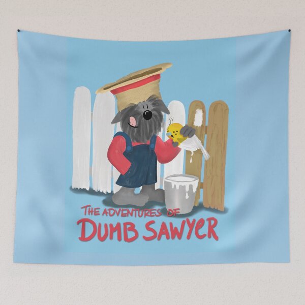 Item preview, The Adventures of Dumb Sawyer - Book Parody designed and sold by HalloMolly.