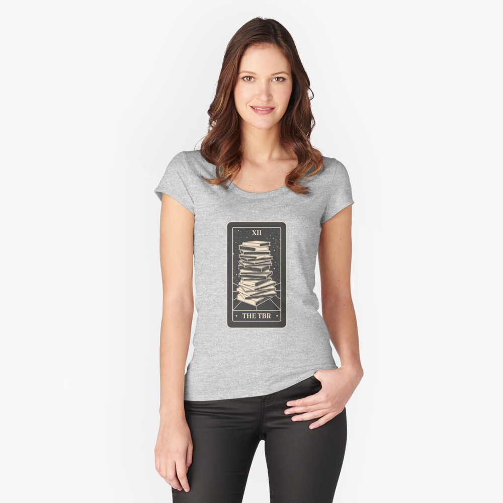 Item preview, Fitted Scoop T-Shirt designed and sold by indiebookster.