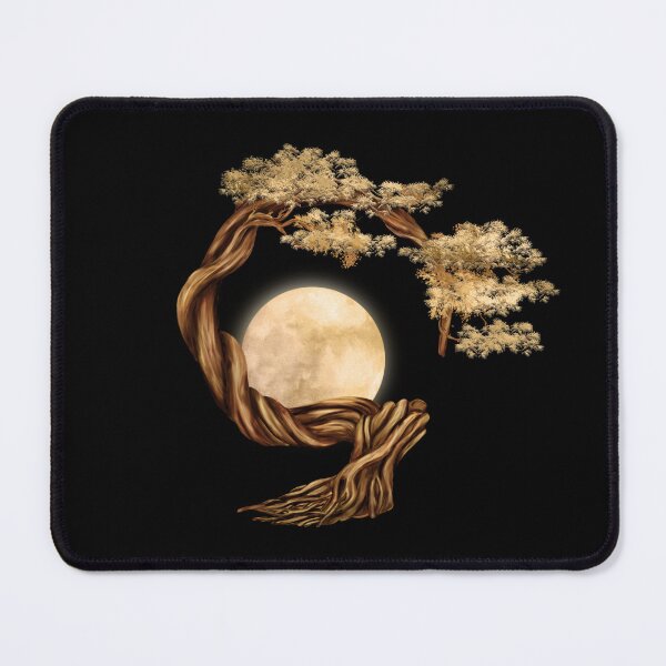 Item preview, Enso Zen Circle Bonsai Tree  designed and sold by k9printart.