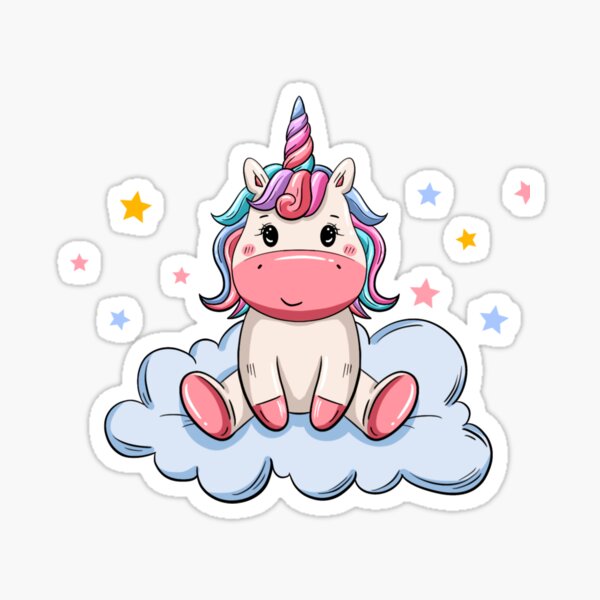 Little Unicorn Stickers Decals Cute Little Unicorn Baby Wholesale