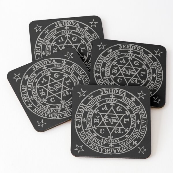 Item preview, The Great Magic Circle of Agrippa, Magical, Occult. Alchemy Symbol designed and sold by Proverbial Wisdom Design.