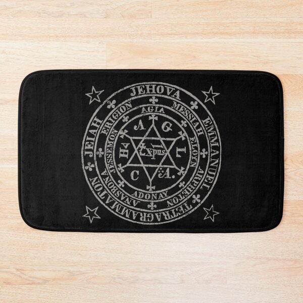 Item preview, The Great Magic Circle of Agrippa, Magical, Occult. Alchemy Symbol designed and sold by Proverbial Wisdom Design.