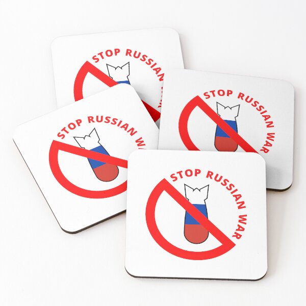 Item preview, Stop bombing sign with bomb in russian flag colors designed and sold by IuriiVlasenko.