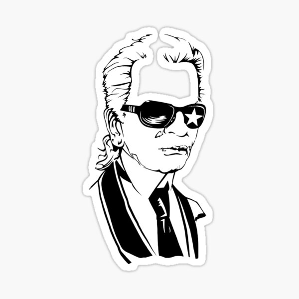 Karl Lagerfeld Sticker