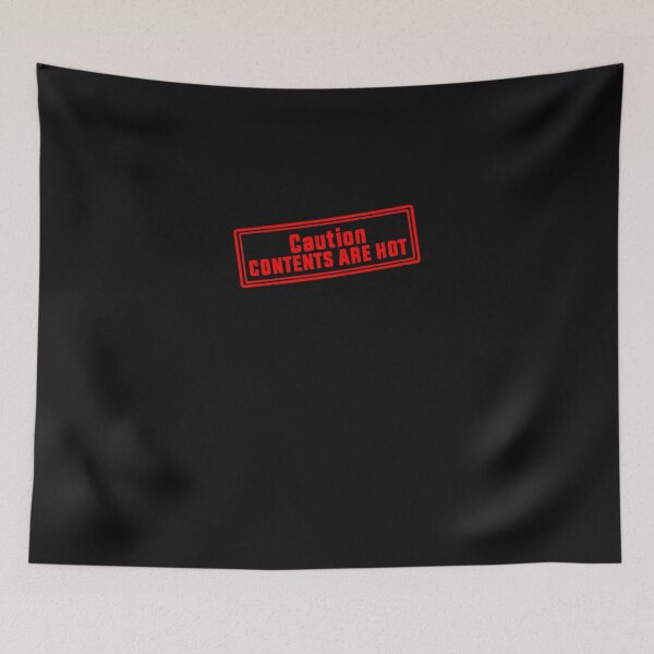 Item preview, Attention LES CONTENUS SONT CHAUDS designed and sold by CordiaMills.