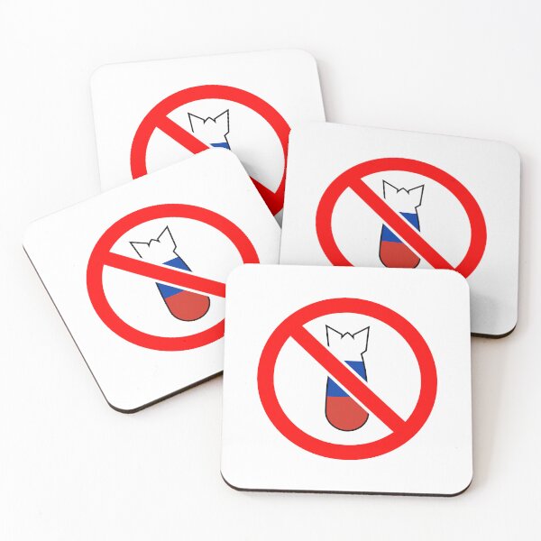 Item preview, Stop bombing sign with bomb in russian flag colors designed and sold by IuriiVlasenko.
