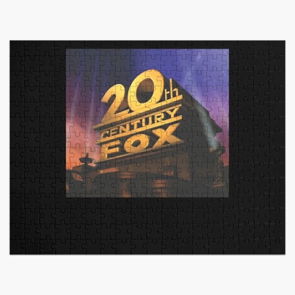 20th Century Fox Logos Puzzle, Movie Style Sign