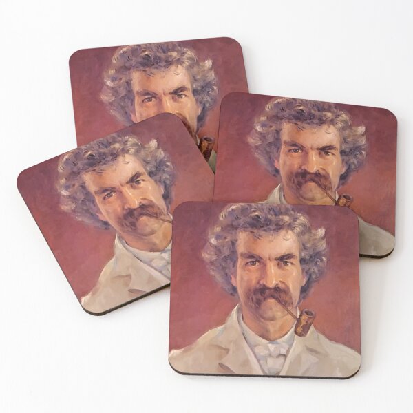 Item preview, Mark Twain Portrait designed and sold by OnlyC.