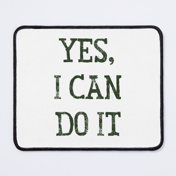 Item preview, yes, i can do it - sticker - green designed and sold by yasarh.